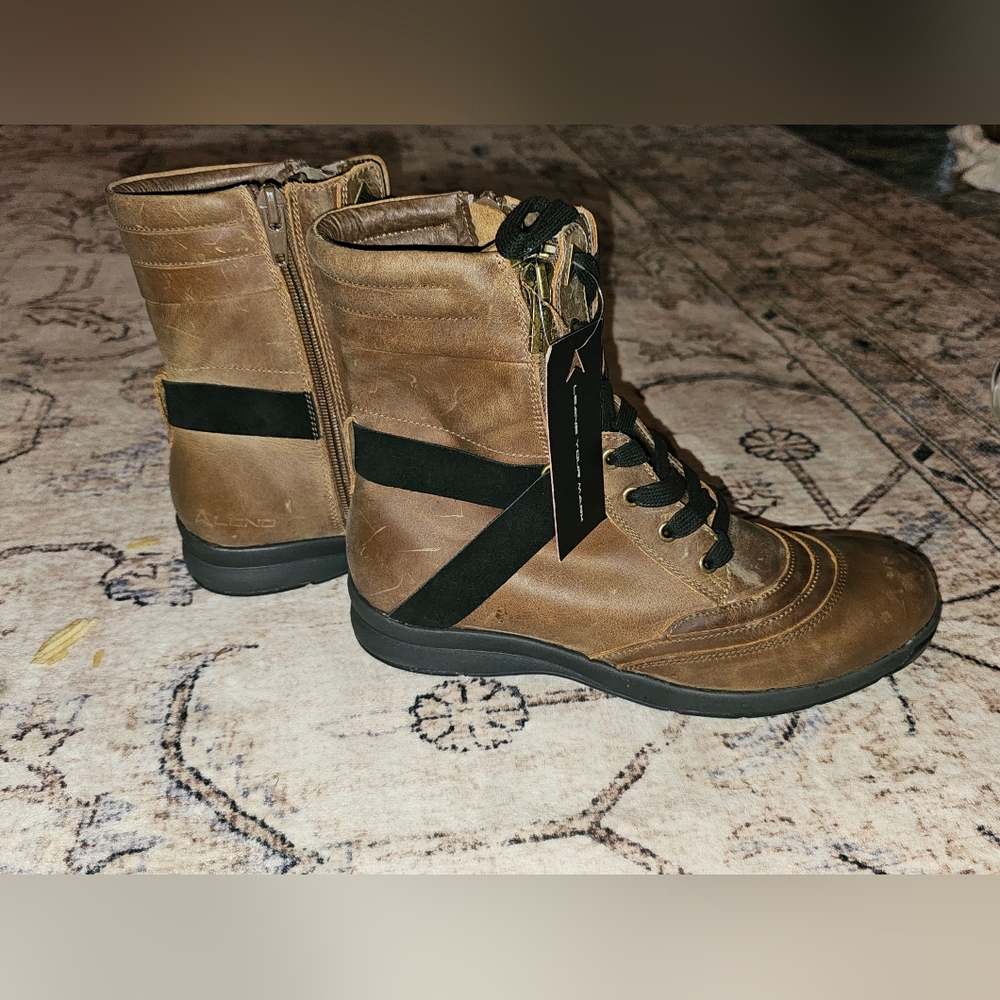 Men's Brown Leather Boots By LGND